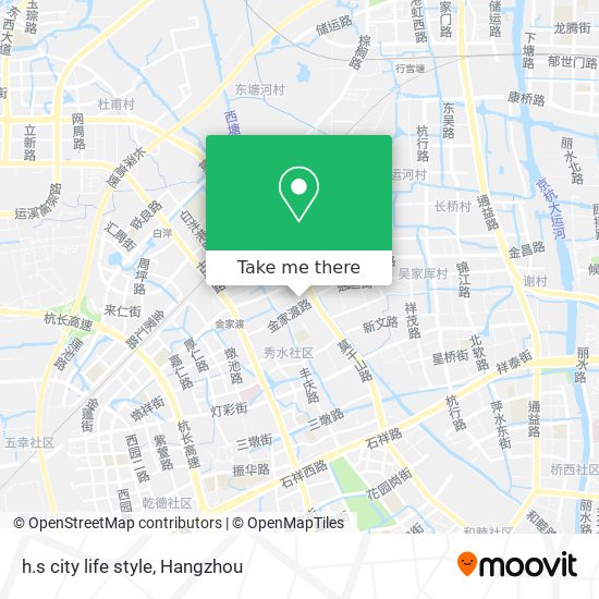 h.s city life style map