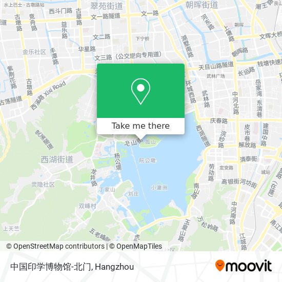 中国印学博物馆-北门 map