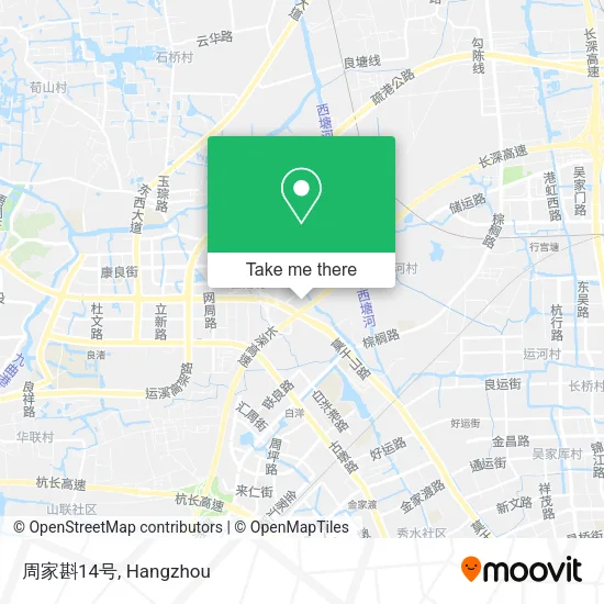 周家斟14号 map