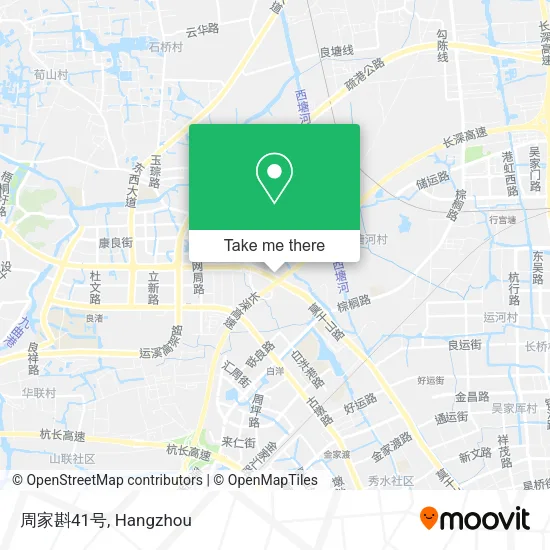 周家斟41号 map