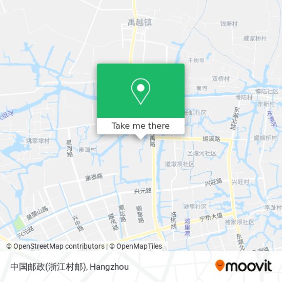 中国邮政(浙江村邮) map