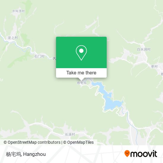 杨宅坞 map