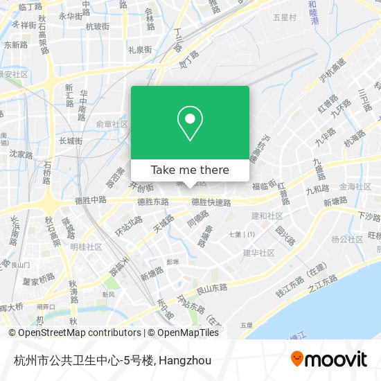 杭州市公共卫生中心-5号楼 map