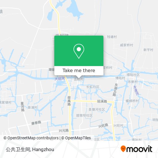 公共卫生间 map