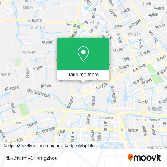 银城设计院 map