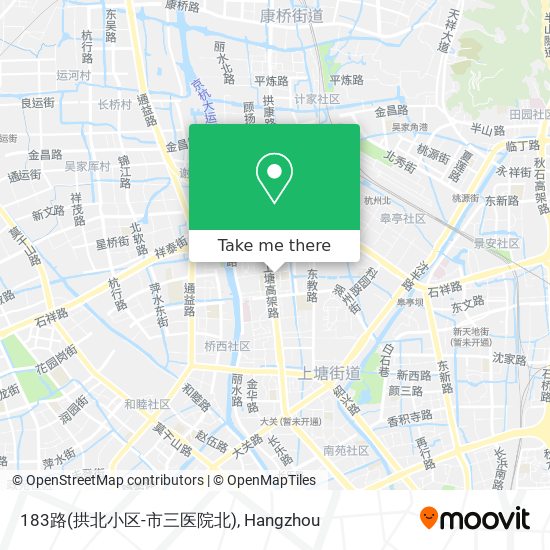 183路(拱北小区-市三医院北) map