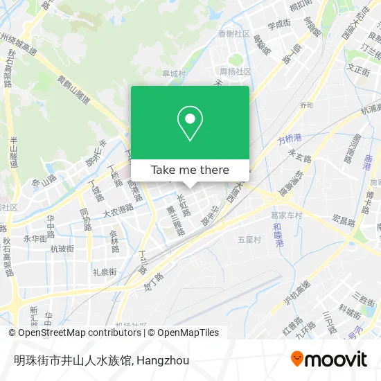明珠街市井山人水族馆 map