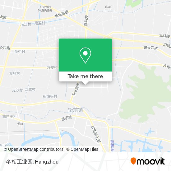 冬栢工业园 map