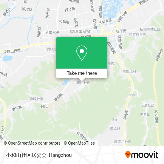 小和山社区居委会 map