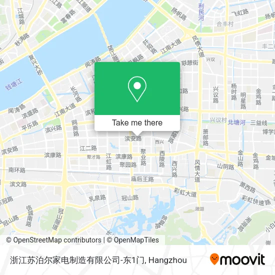 浙江苏泊尔家电制造有限公司-东1门 map