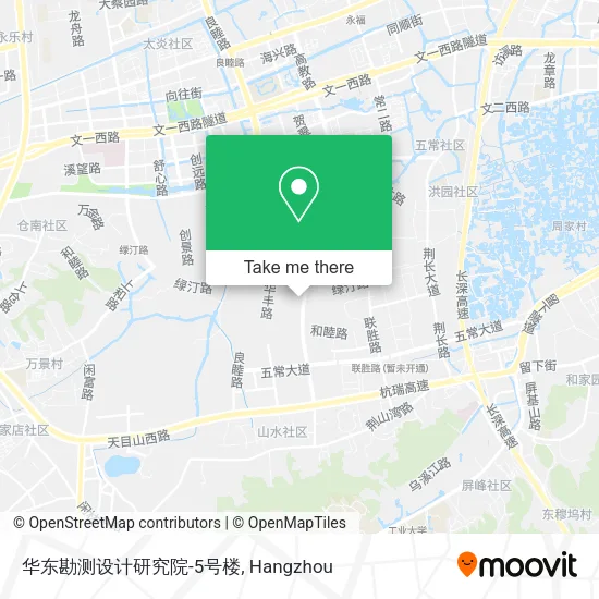 华东勘测设计研究院-5号楼 map