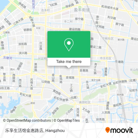乐享生活馆金惠路店 map