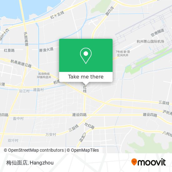 梅仙面店 map