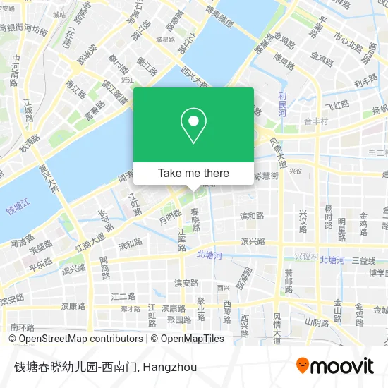 钱塘春晓幼儿园-西南门 map