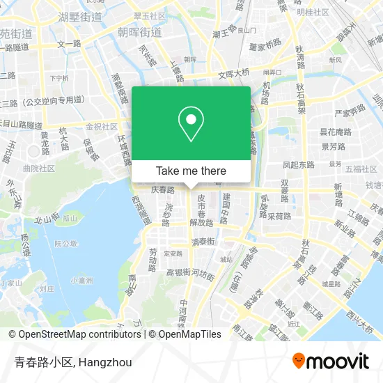 青春路小区 map