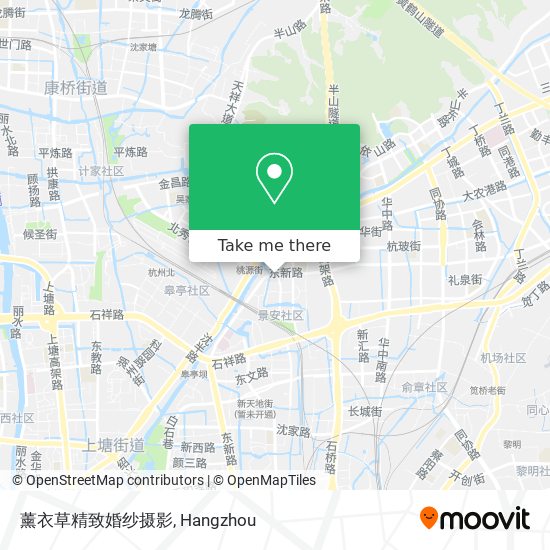薰衣草精致婚纱摄影 map