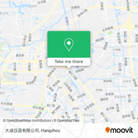 大成仪器有限公司 map