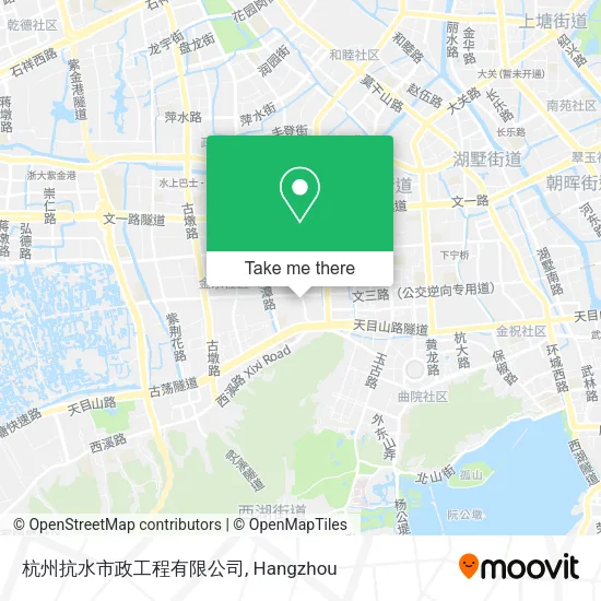 杭州抗水市政工程有限公司 map