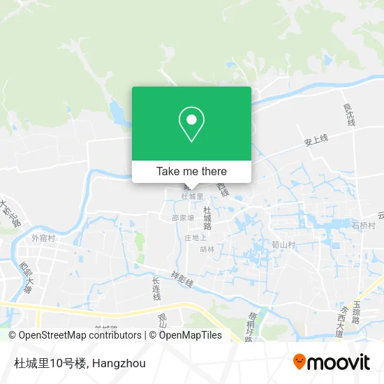 杜城里10号楼 map