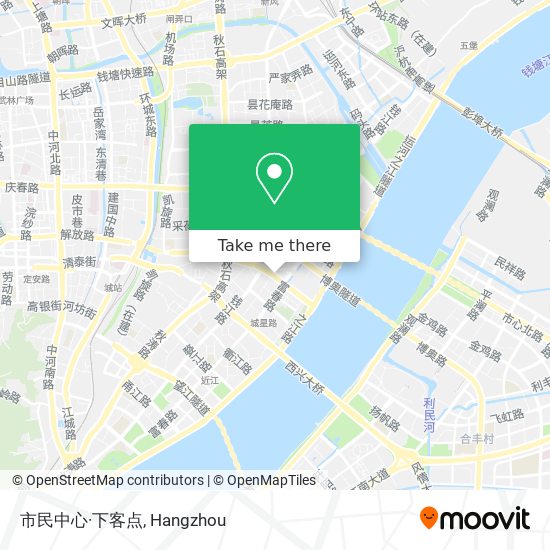 市民中心·下客点 map