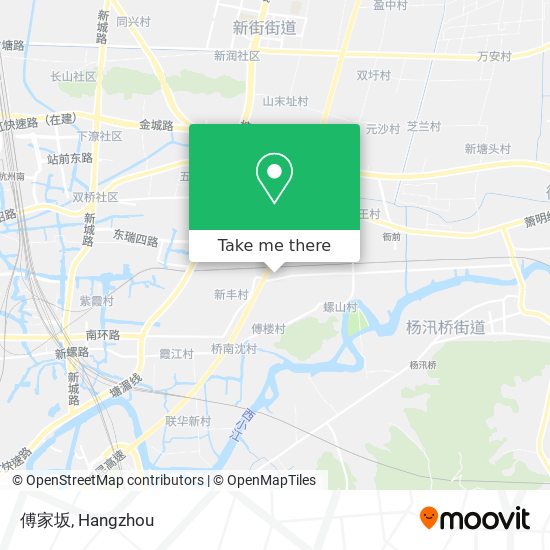 傅家坂 map