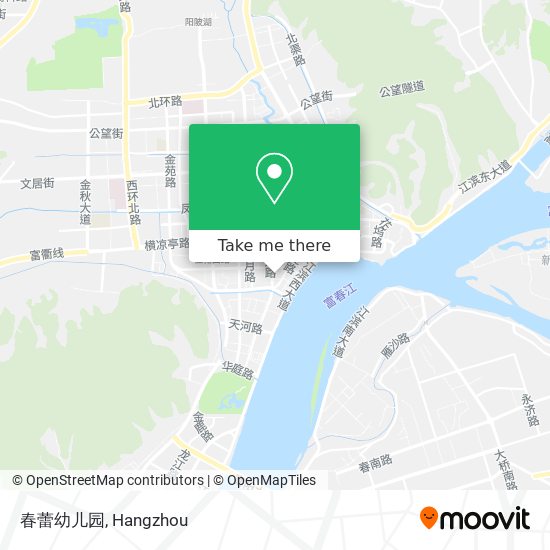 春蕾幼儿园 map