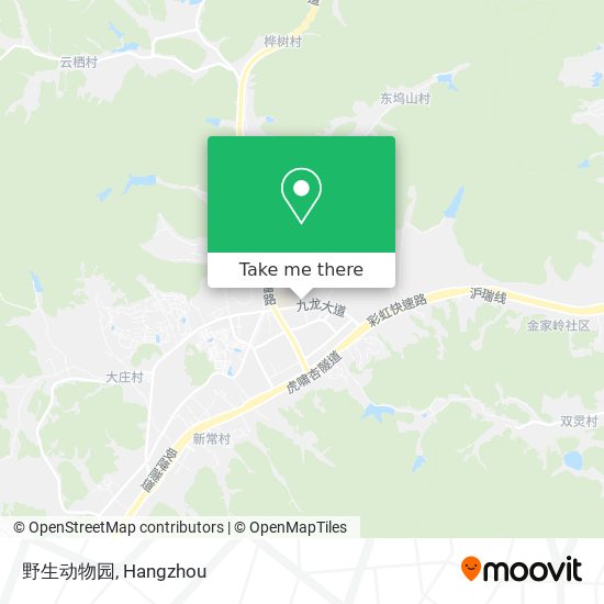 野生动物园 map