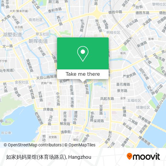 如家妈妈菜馆(体育场路店) map