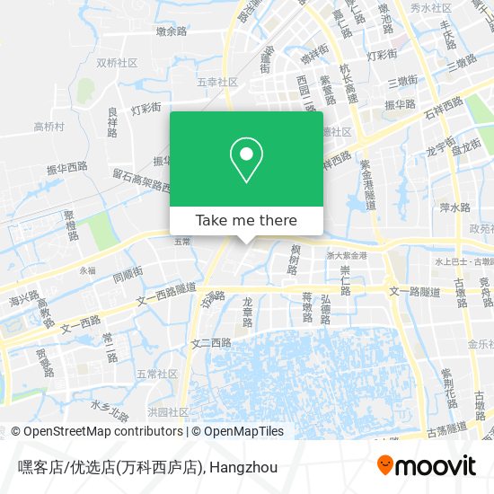 嘿客店/优选店(万科西庐店) map