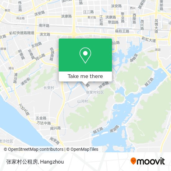 张家村公租房 map