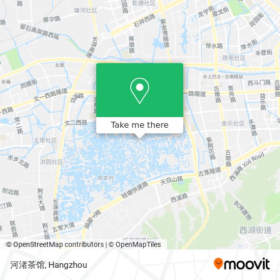 河渚茶馆 map