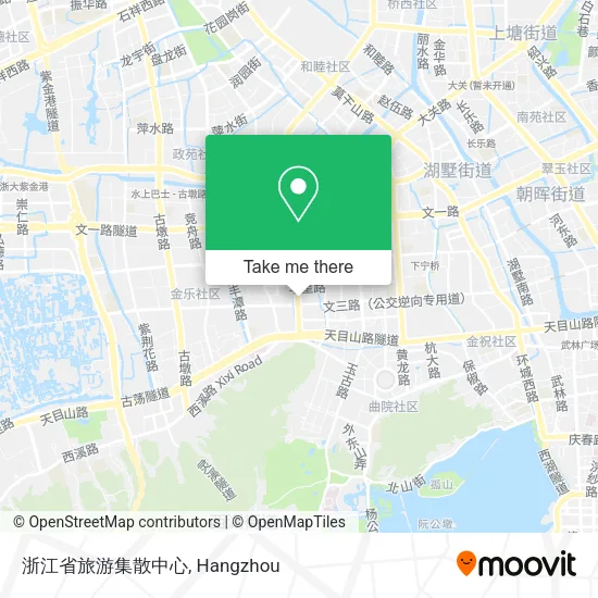 浙江省旅游集散中心 map