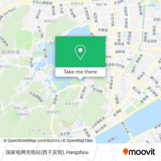 国家电网充电站(西子宾馆) map