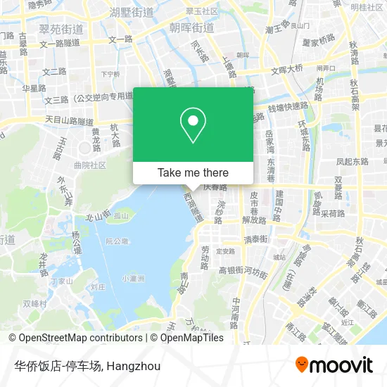 华侨饭店-停车场 map