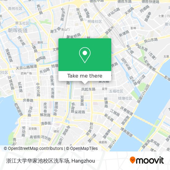 浙江大学华家池校区洗车场 map