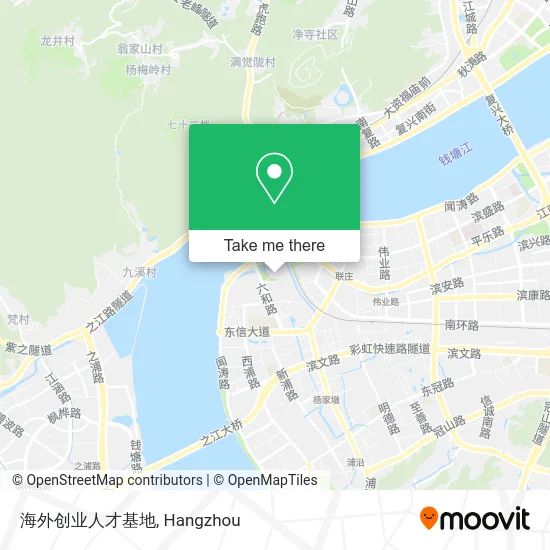 海外创业人才基地 map