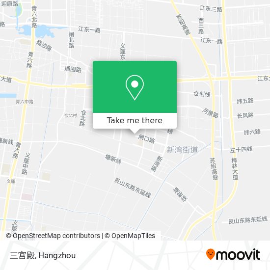 三宫殿 map