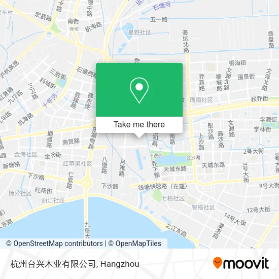 杭州台兴木业有限公司 map