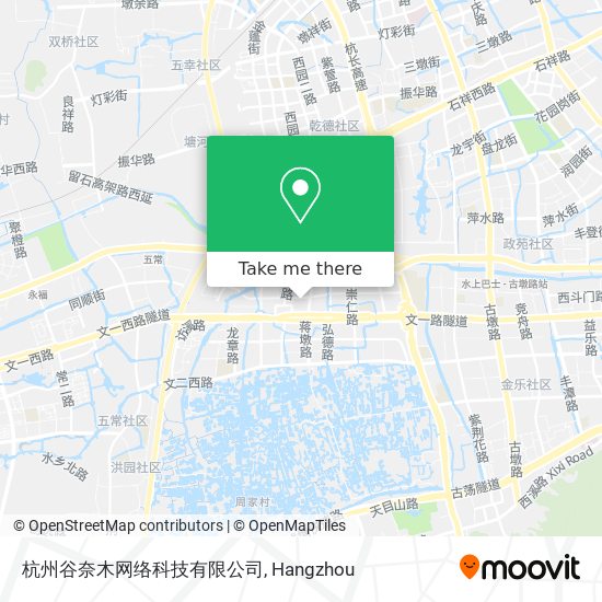 杭州谷奈木网络科技有限公司 map
