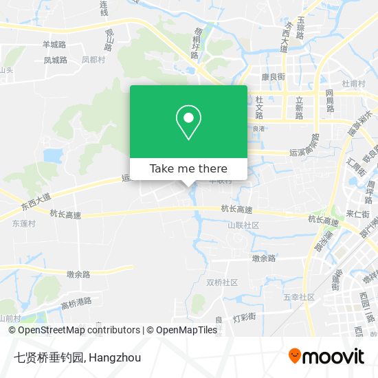 七贤桥垂钓园 map