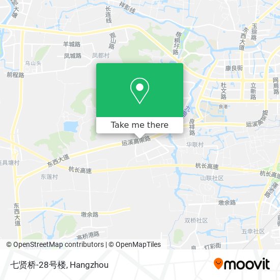七贤桥-28号楼 map