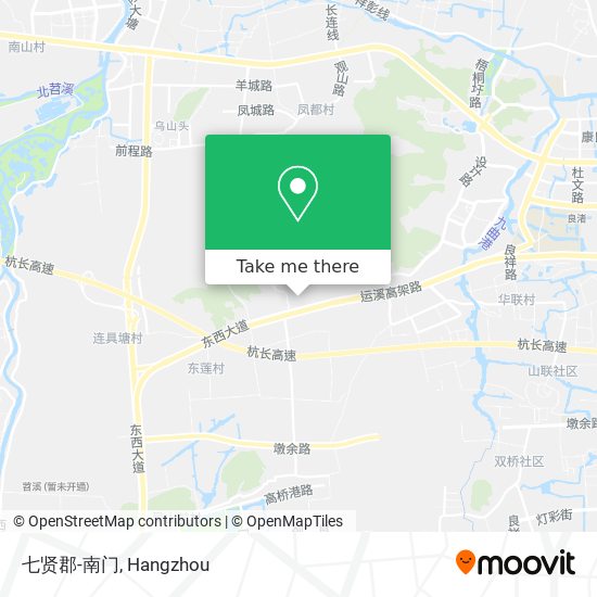 七贤郡-南门 map
