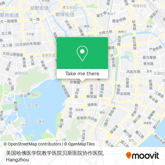 美国哈佛医学院教学医院贝斯医院协作医院 map