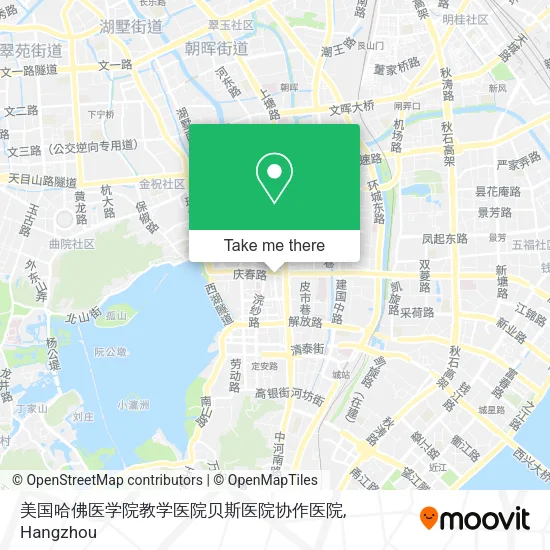 美国哈佛医学院教学医院贝斯医院协作医院 map