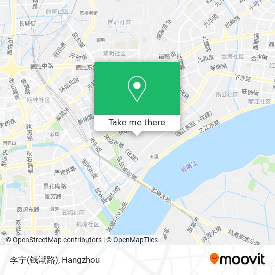 李宁(钱潮路) map