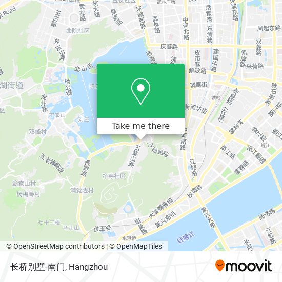 长桥别墅-南门 map