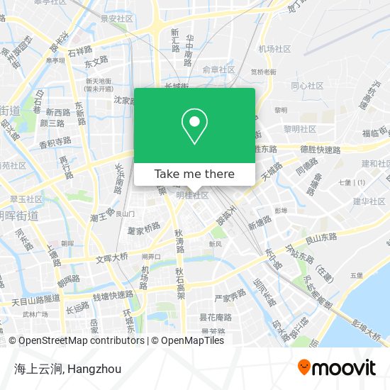 海上云涧 map