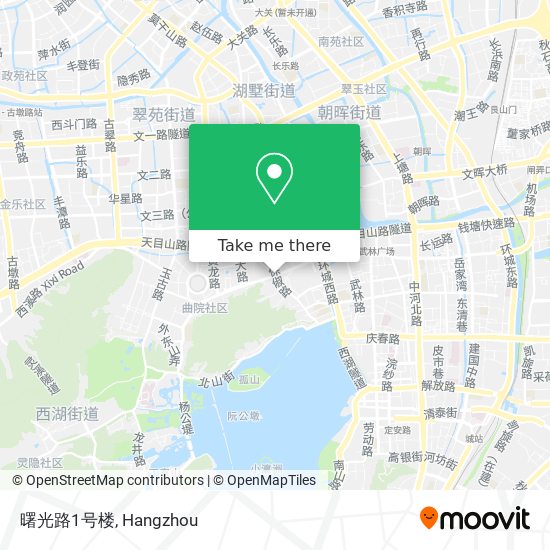 曙光路1号楼 map