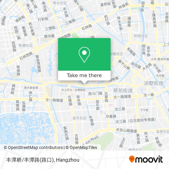 丰潭桥/丰潭路(路口) map