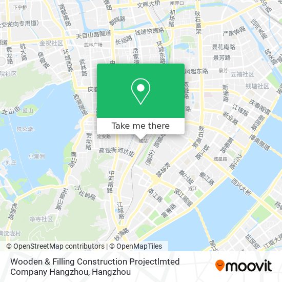 Wooden & Filling Construction Projectlmted Company Hangzhou map